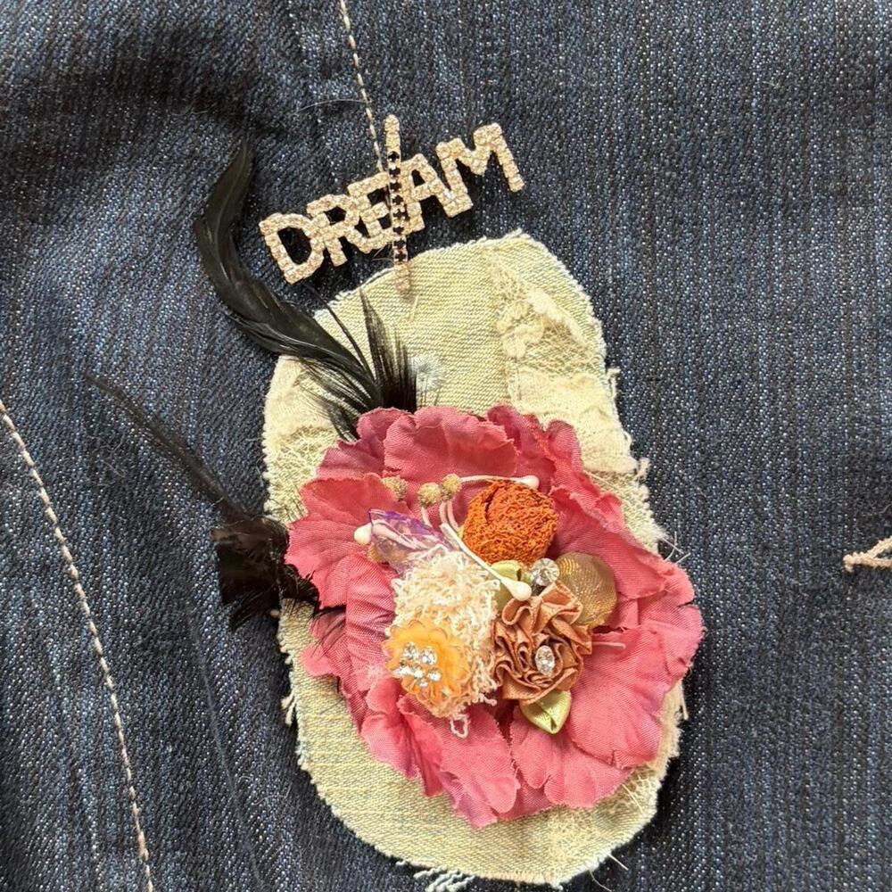 Vintage Ami Denim Jacket With View 4